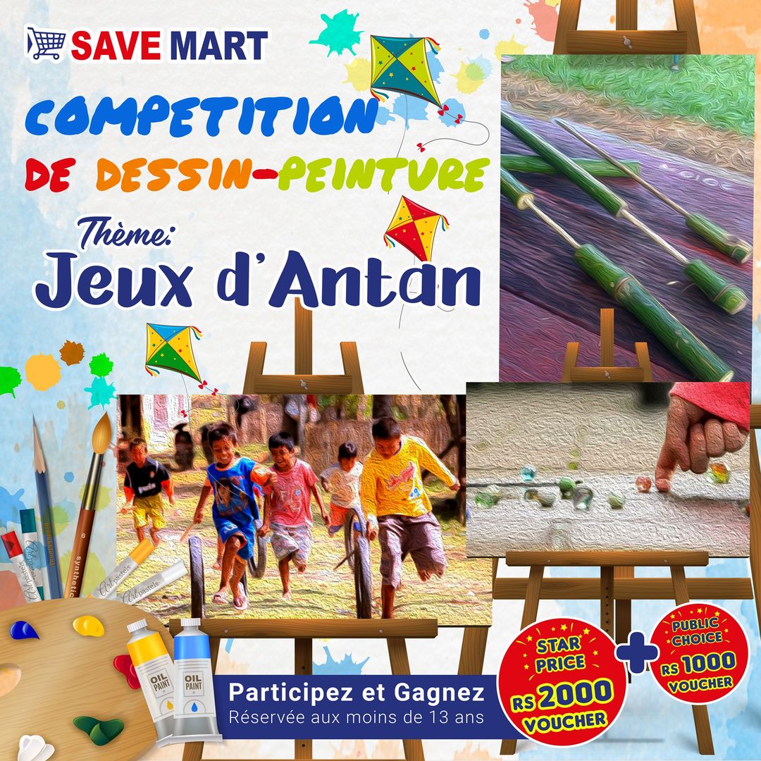 SaveMart lance une compétition de dessin… À vos plumes, crayons, pinceaux ou autres 1